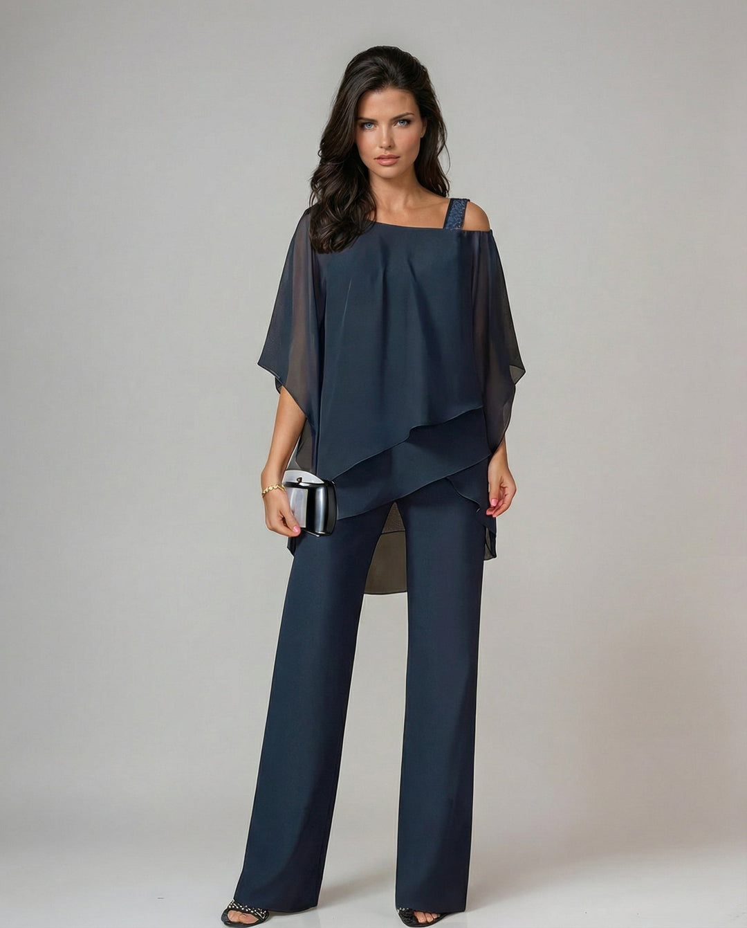 Mariella | Draped Two-Piece Set