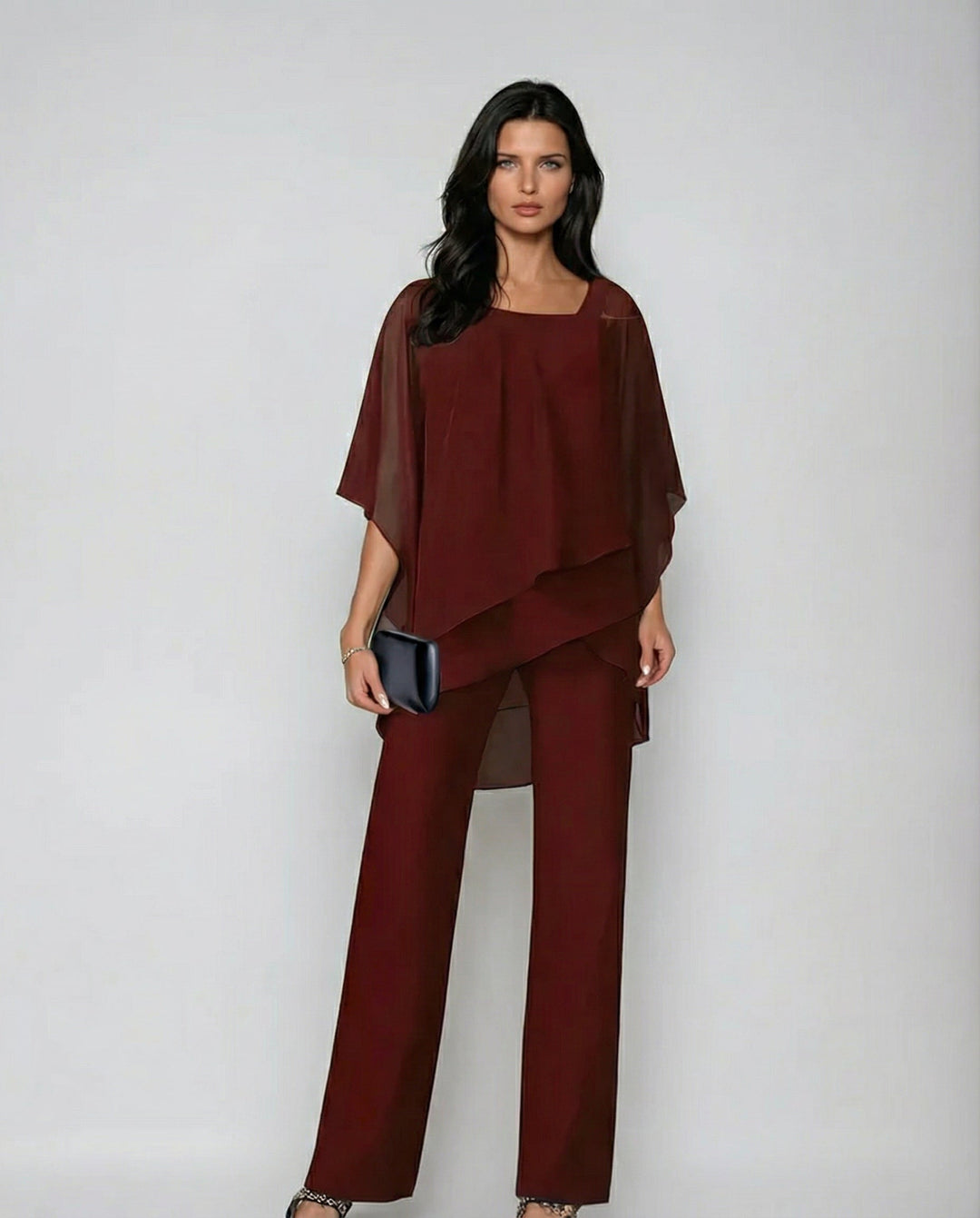 Mariella | Draped Two-Piece Set