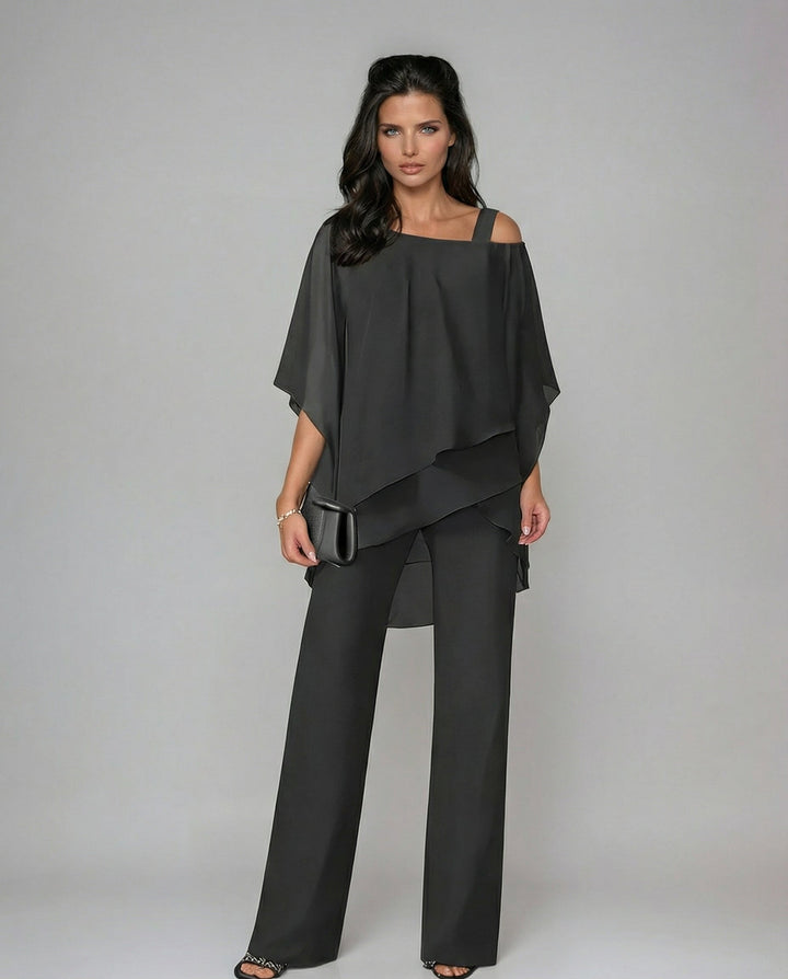 Mariella | Draped Two-Piece Set