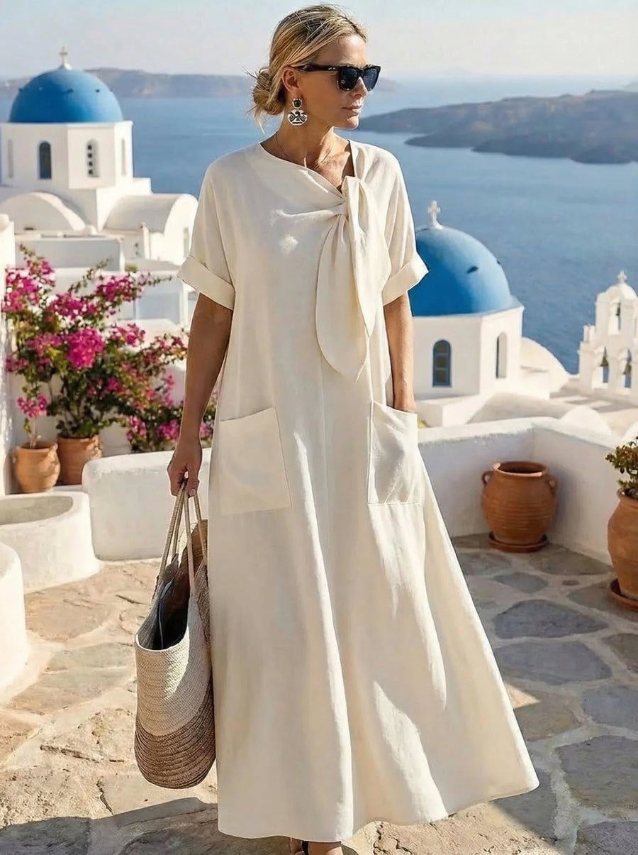 Fleur™ Elegant Dress with Pockets
