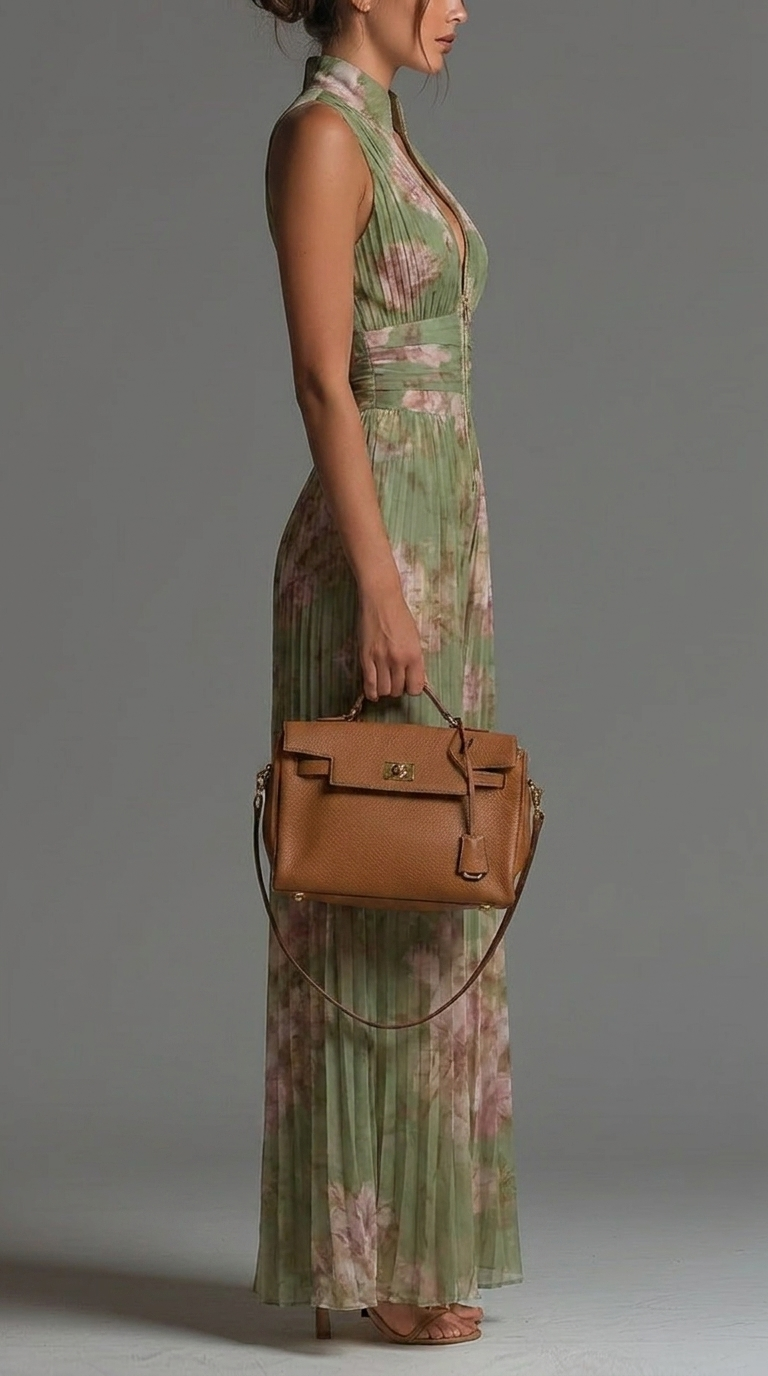 Seraphina | Pleated Floral Jumpsuit