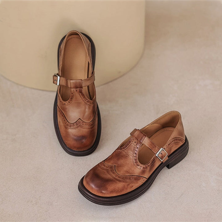 Mary Janes | Elegant sandals made of leather