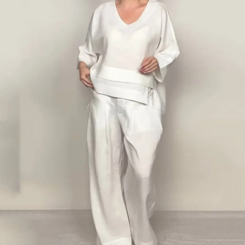 Liza | 2-piece cotton-linen set