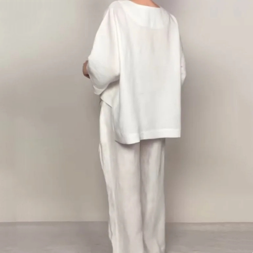 Liza | 2-piece cotton-linen set