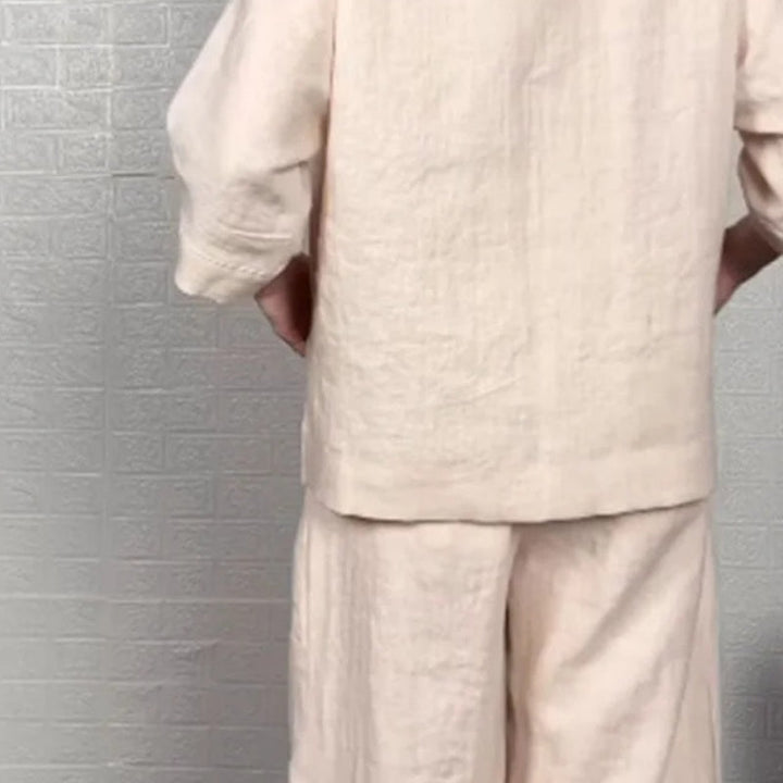 Liza | 2-piece cotton-linen set