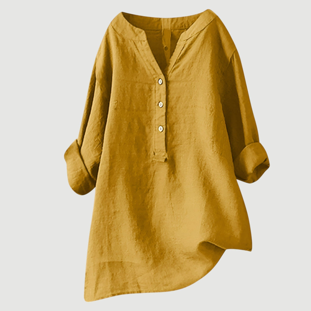 Gail | Airy Button-Down Shirt